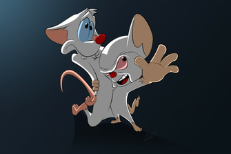 Pinky Andpersand The Brain By Thekeyofe