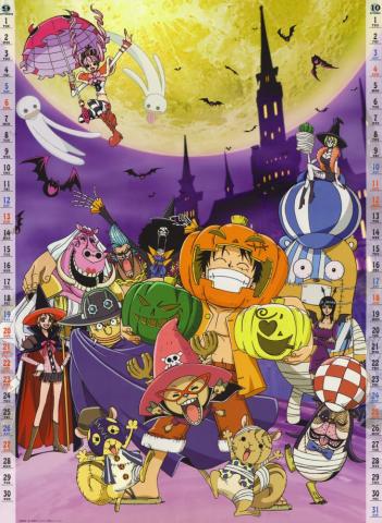 One Piece Brook Franky Inuppe Kumashi Lola Monkey D Luffy Nami