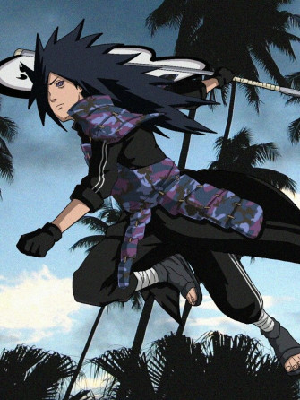 Madara Sport Adidas Uchiha Anime Naruto Art