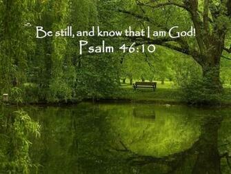 Be Still And Know That I Am God