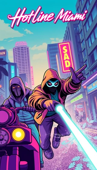 Hotline Miami Wallpaper Phone