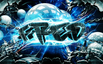 Fred Wallpaper Typography