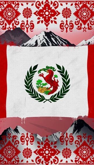 Peru Flag Wallpaper