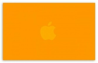 Orange Apple Wallpaper