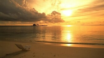Sunny Beach Wallpaper