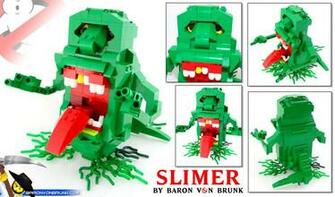 Lego Slimer By Vonbrunk