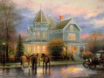 Christmas Memories Winter Scenes Wallpaper Image