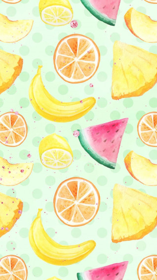 Cute Food iPhone Wallpaper
