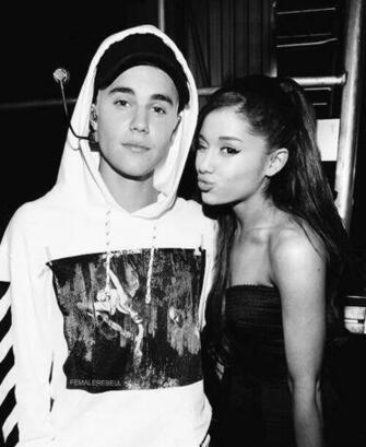 Ariana Grande Couple Cute Jariana Justin Bieber