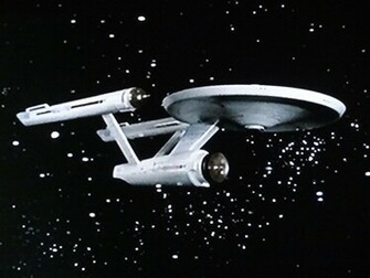 Raumschiff Enterprise Vektorgrafik