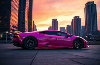 Pink Lamborghini Wallpaper