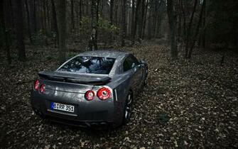 Black Nissan Gtr Wallpaper Image