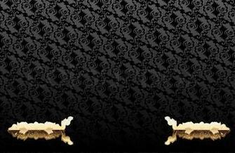 Gold Ornate Ber Glow Black Gray Wallpaper Stock Vektor Colourbox