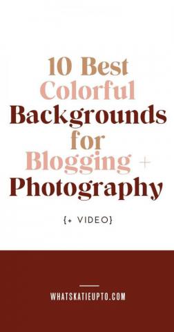 Best Colorful Background For Ging Photography Video