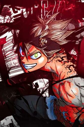 Wallpaper Asta Black Clover Anime Boy