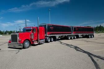 Peterbilt Trucks Big Rigs Rig Tractor Semi Q Wallpaper Background
