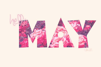 Wallpaper Hello May By Aki B Akibrowning