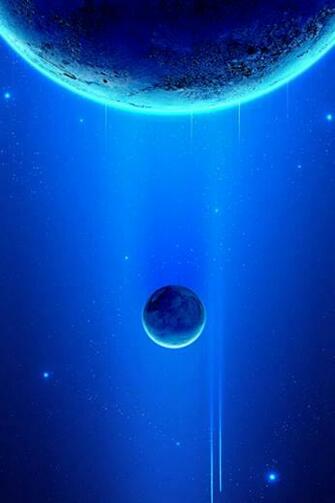 Moon And Earth iPhone Wallpaper HD