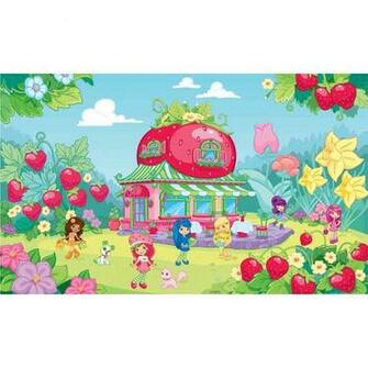 Strawberry Shortcake Mural