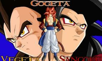 Ssj4 Goku Vegeta Et Sangoku Wallpaper