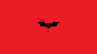 Wallpaper 4k Batman Logo Minimalist