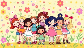 Toca Boca Girl Wallpaper