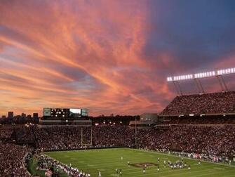Williams Brice Stadium At Sunset Gamecocks