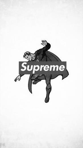Supreme X Superman Wallpaper Hypebeast