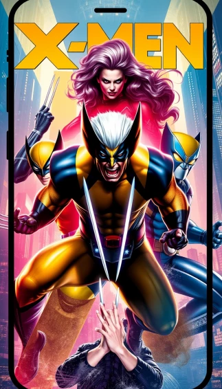 X Men Phone Wallpaper