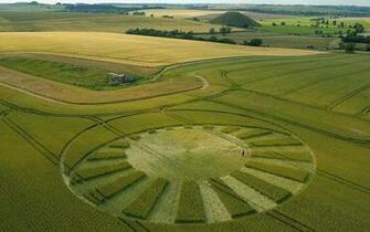 Crop Circle Wallpaper