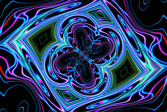 Trippy Dark Aesthetic Wallpaper