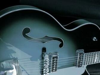 Vintage Guitar In Cool Blue Jpg