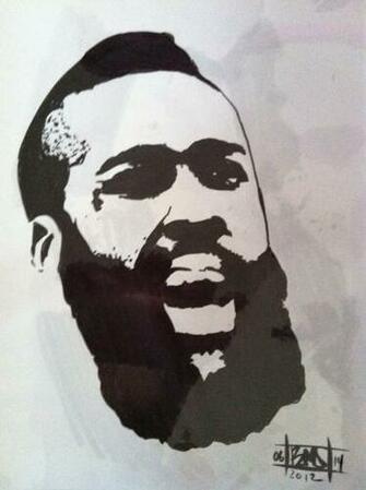 Fear The Beard James Harden By Sampleyb