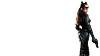 The Dark Knight Rises Catwoman Anne Hathaway Bodysuits Wallpaper