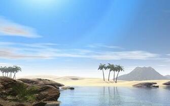 Deserted Island High Resolution Wallpaper