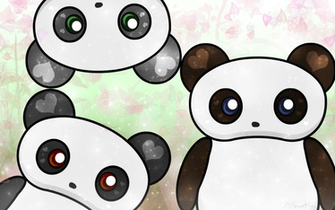 Kawaii Panda Desu Wallpaper For My Bestie By Kosmic Rainbow On