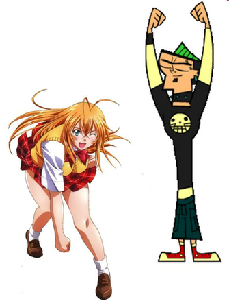 Hakufu Duncan Couple Total Drama Island Fan Art