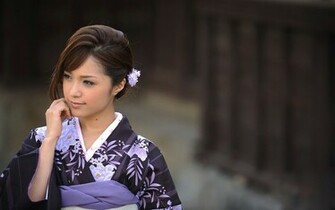 Women Kimono Wallpaper Asians