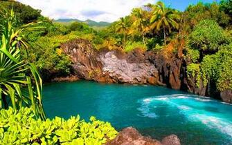 Blue Lagoon Wallpaper