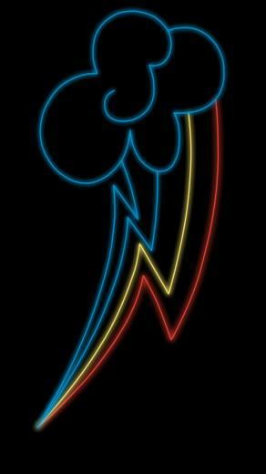 Rainbow Dash iPhone Wallpaper By Thechouken