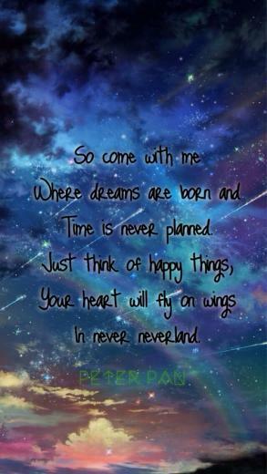 Group Of Peter Pan Come N Take Me To Neverland We Heart It