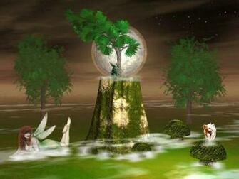 Land Of Mystical Moonlight Screensavers And Wallpaper