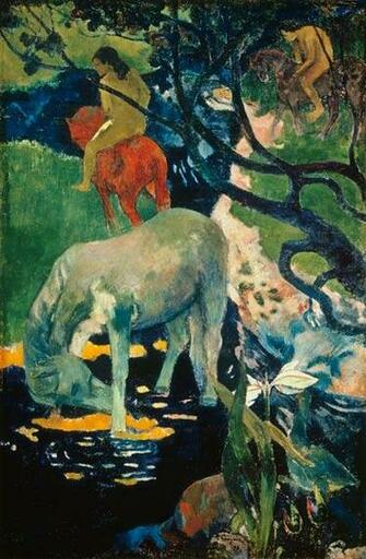 Gauguin The White Horse Paul As Art