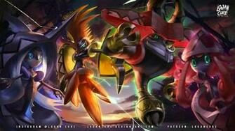 Tapu Koko Bulu Fini Lele By Logancure Deviantart