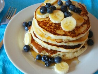 Sunday Morning Vegan Pancakes