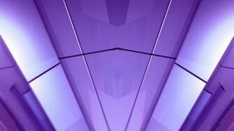 Revolving Purple Metallic Shapes Motion Background