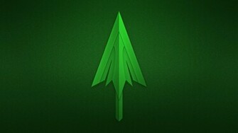 Green Arrow Logo Wallpaper