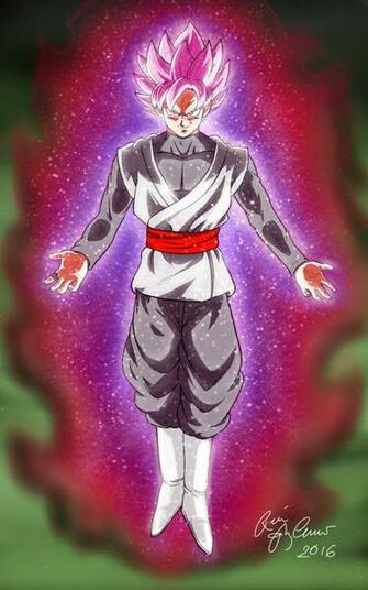Black Ssj Rose By Renecarano