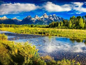 Gorgeous HDr Mountain Scenery Wallpaper For Sony
