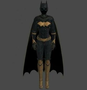 Xnalara Batman Arkham Knight Batgirl Statue By Caplagrobin On